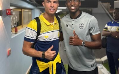 FUTEBOLISTA GUINEENSE “ALFA SEMEDO” PARTILHA FOTO AO LADO DO CRISTIANO RONALDO