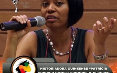 HISTORIADORA GUINEENSE “PATRÍCIA GODINHO GOMES” PROMOVE MINI-CURSO SOBRE HISTÓRIA, LITERATURA E GENERO