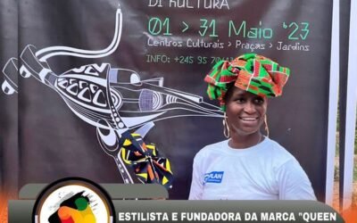 ESTILISTA E FUNDADORA DA MARCA “QUEEN TITÍNE” JÁ SE ENCONTRA BISSAU PARA SUA APRESENTAÇÃO DIA 10/05/23 NO CCFBG